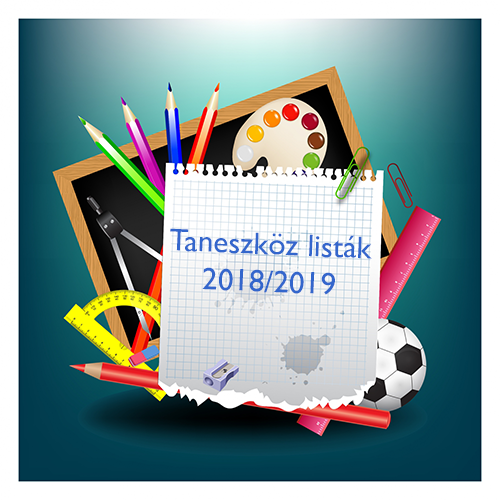 Taneszközlista 2018-2019 MÓDOSÍTVA